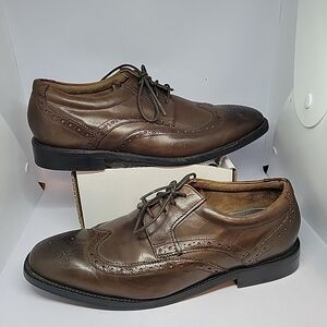 Rockport Men's Brown Leather Dress Shoes